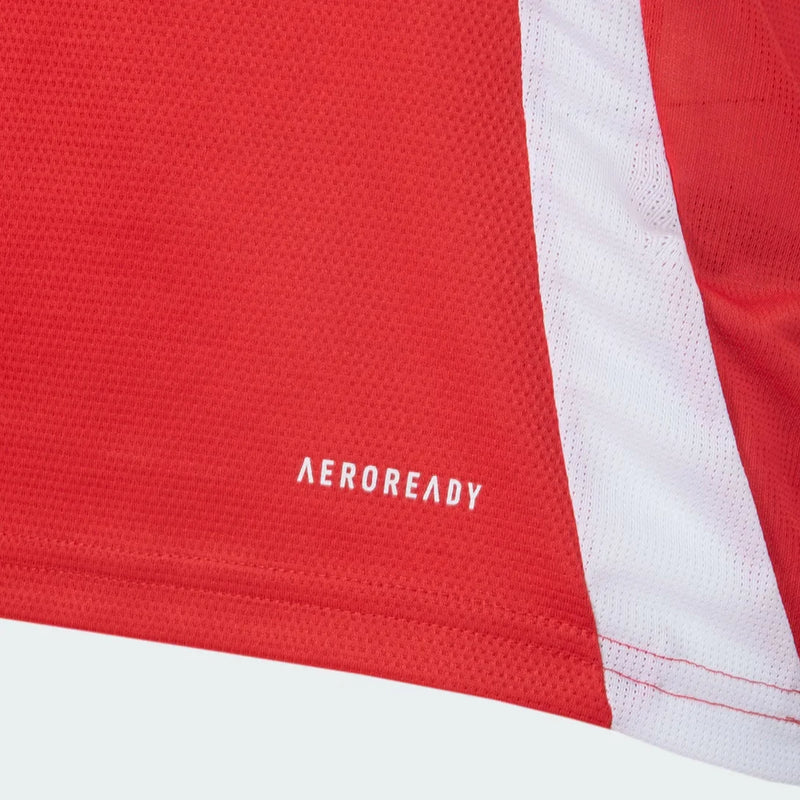 Camisa Internacional I 25/26 s/n Torcedor Adidas Masculina - Vermelho