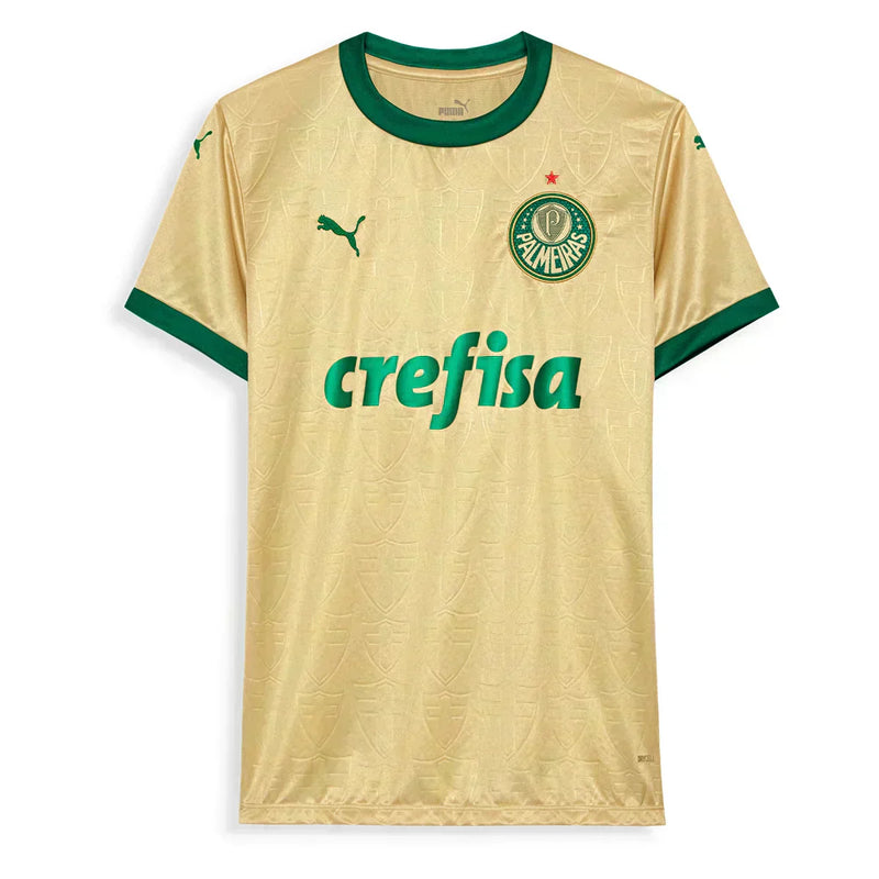 Camisa Palmeiras Feminina Third 24/25 - Dourada